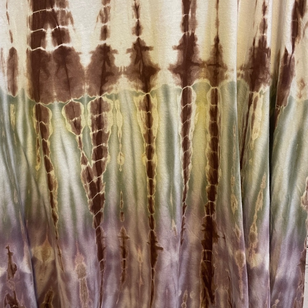 Tryst Tie Dye Cotton Skirt, size M - Picture 2 of 12